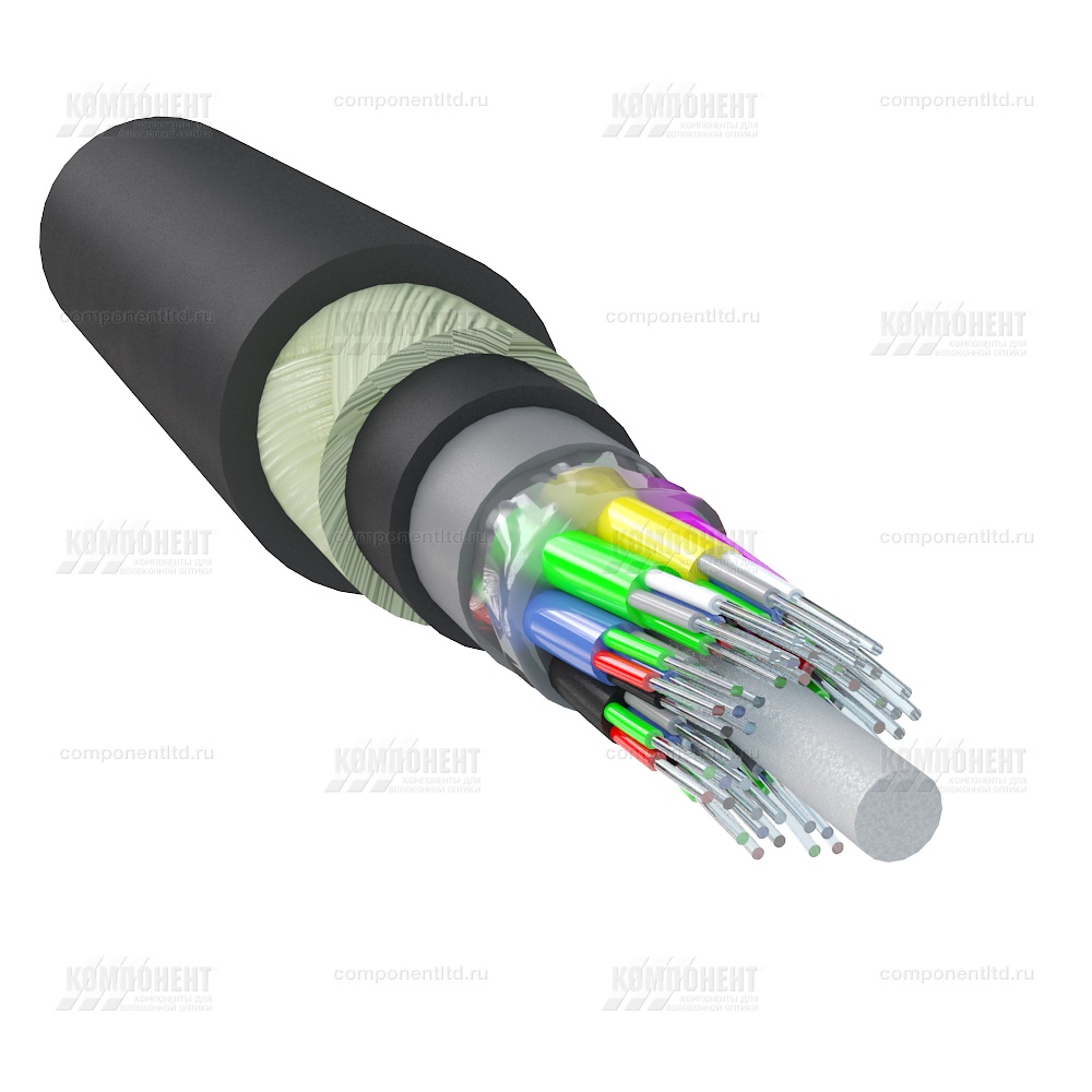 ОКМС-0.22-128 - Оптический самонесущий кабель, 128 волокна, 7кН - купить с  доставкой по России