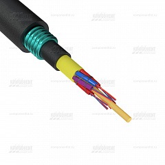 ОКЛмнг(А)-HF-0,22-48П - Оптический негорючий кабель бронированный стальной гофрированной лентой, 48 волокон, 2.7кН