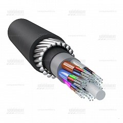 ОКБ-0.22-48П - модульный бронированный оптический кабель для грунта и канализации, 48 волокон, 7кН