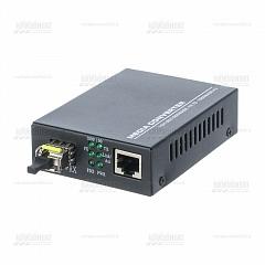 Медиаконвертер WDM 1000Мбит/с 20км 1310нм SC, MCSFP2-1000-1310-20км-SC