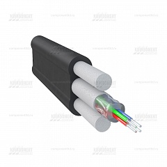 ОКПК-0.22-4 - Оптический подвесной кабель для уличной прокладки, 4 волокна, 1.2кН﻿﻿