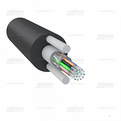 Оптический самонесущий кабель, 24 волокна, 1кН, диэлектрический FPR, CO-FTTHR24-1