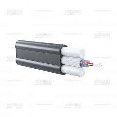 CO-TS VR4-1 - Оптический подвесной кабель для уличной прокладки, 4 волокна, 1.2кН﻿﻿